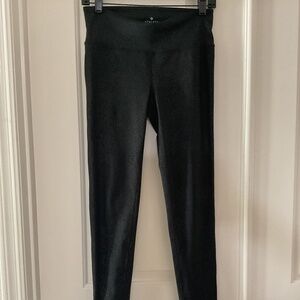 Athleta Black snake print leggings